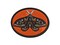 Emperor Moth Multi-Color Embroidered Iron-On or Hook & Loop Patch Applique